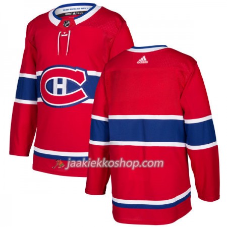 Miehille NHL Montreal Canadiens Pelipaita Blank Adidas 2017-2018 Punainen Authentic